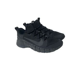 NIKE Free Metcon 3 Mens Size 12 Cross Training Shoes Triple Black CJ0861-001
